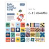High-Contrast Montessori Baby Visual Stimulation Cards Set – Multi-Stage Infant