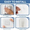 Set of 4 Remote Control Holders, Remote Control Holder, Wall