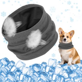 Cooling Collar for Dogs, Dog Bandanas Cooling, Dog Collar, Cooling Dog Collar, Suitable for Cooling Dogs in Summer, 45 x 13 cm