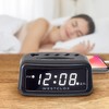 Westclox Digital LED Alarm Clock – Large Display, Electric with