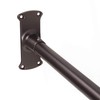 Utopia Alley Rustproof Wall Mounted L-Shaped Corner Shower Curtain Rod