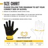 WESTWOOD FOX Gardening Gloves Leather Thorn Safety Working Heavy Duty
