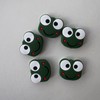 5pcs Cute/Funny Frog Tennis Racket Vibration Dampener,Cartoon Shape Tennis Racquet
