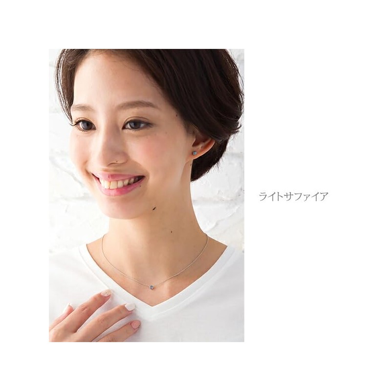 Jewelry Shop M Earrings, Color Stone, 1 Birthstone, Hypoallergenic Metal,