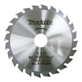 Makita A-06395 Chip Saw For General Woodwork, External Diameter 4.3 Inches (110 mm), 24 Cutting Teeth