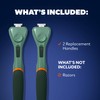 Dollar Shave Club | Razor Handle (2 Pack) Green |