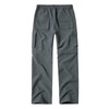WZIKAI Mens Convertible Hiking Pants with Multi Pockets Waterproof Lightweight