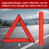 Houkary 3-in-1 Warning Triangle and Safety Vests Car Set 360