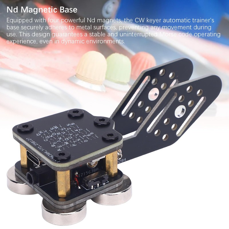 Morse Code Keyer Double Paddle CW Automatic PCB 4 Nd