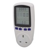Power Meter Socket LCD Display Overload Protection LED Light Digital