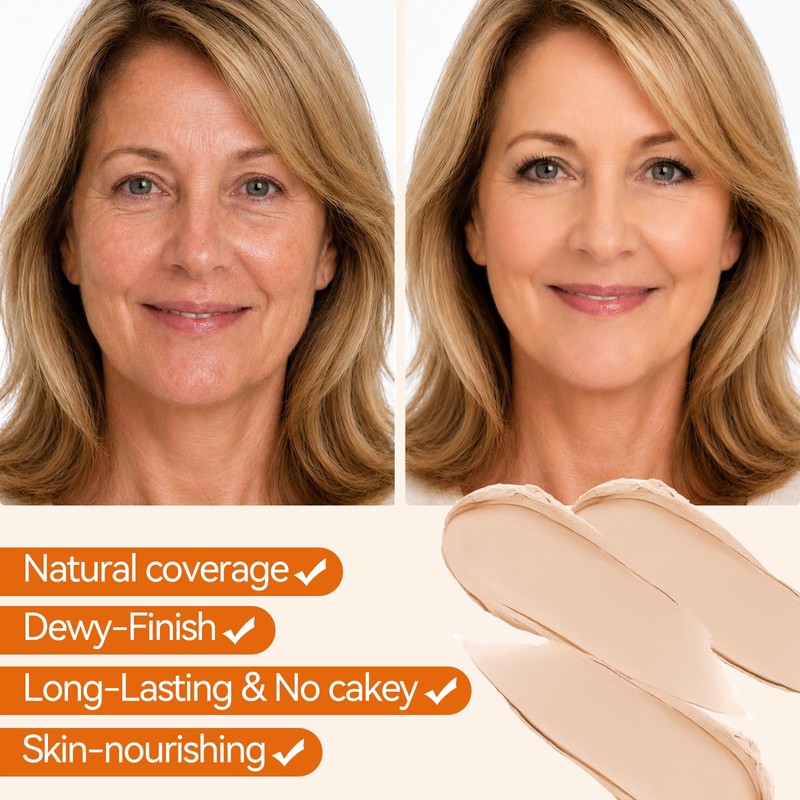 Korean Foundation Stick Foundation for Mature Skin