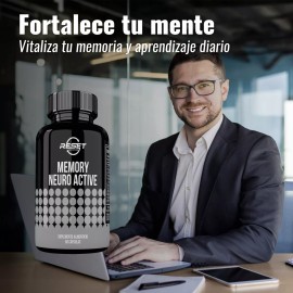 Reset Nutrition Memory Neuro Active Mind Matrix 60 Cápsulas Suplemento Alimenticio para Memoria, Enfoque Mental y Salud Cerebral