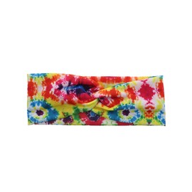 Stretchy Tye Dye Knot Headband (Multi)