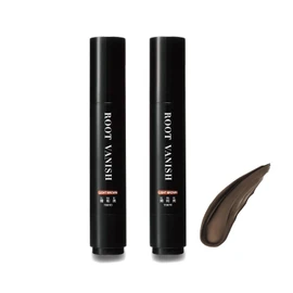 Kazumi KIWABI Hair Hiding Stick Type, Light Brown, Set of 2, Partial Dye, Gray Hair Dye