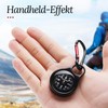 Compass with Carabiner Hook, Pocket Compass Key Holder with Compass