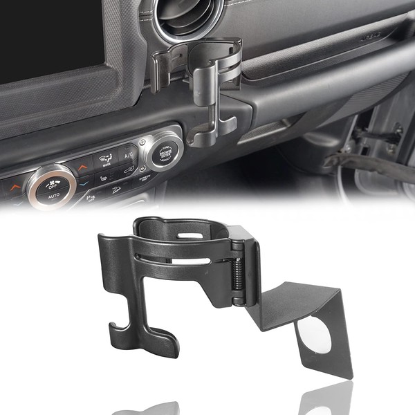 Hooke Road Phone Dash Mount Drink Cup Holder Bracket, Bolt-on