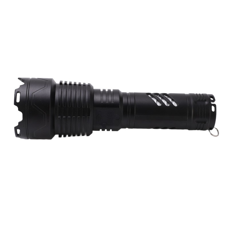 Telescopic LED Flashlight High Bright USB Rechargeable Zoomable Flashlights IPX4