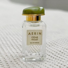 AERIN Cedar Violet Eau de Parfum EDP Fragrance 0.14 oz/4 ml Travel Size Splash