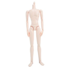 Obitsu Doll, 10.6 inches (27 cm), Obitsu Body, Men's Slim Type, New Model, Whity, Soft Vinyl, Movable Figure Body
