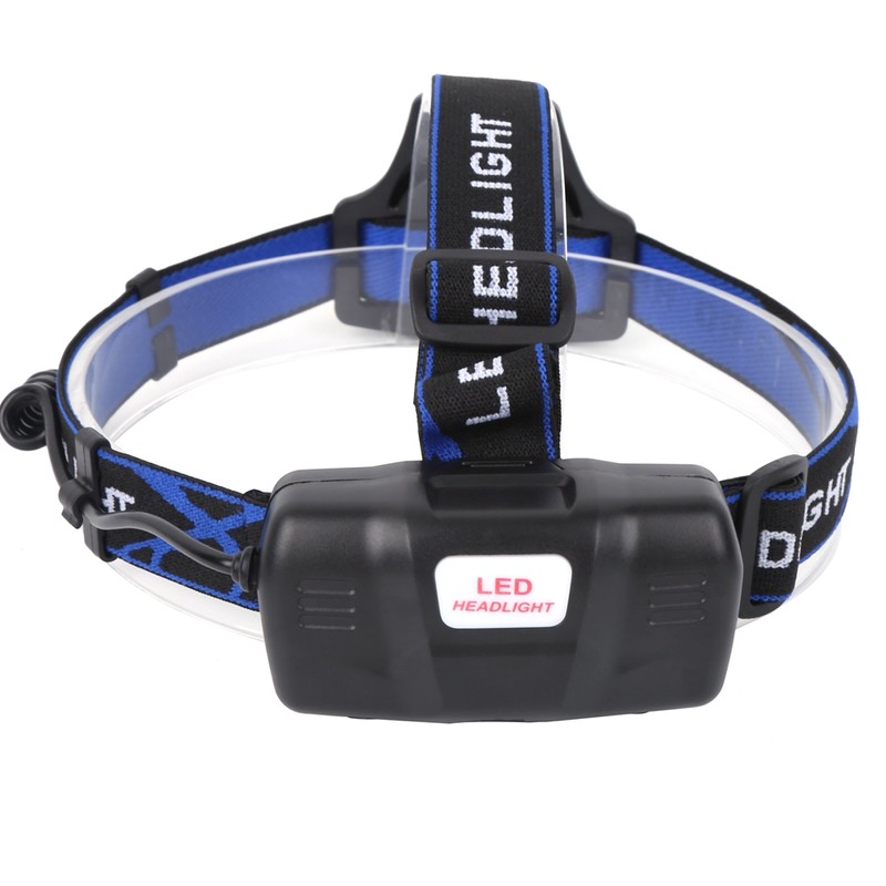 LED Headlamp USB Rechargeable Head Light Flashlight for Outdoor Camping