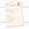 20 x Unisex Baby Advice Cards for Parenthood - Baby