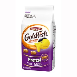 Pepperidge Farm Goldfish, Pretzel, 8-ounce bag (pack of 6)