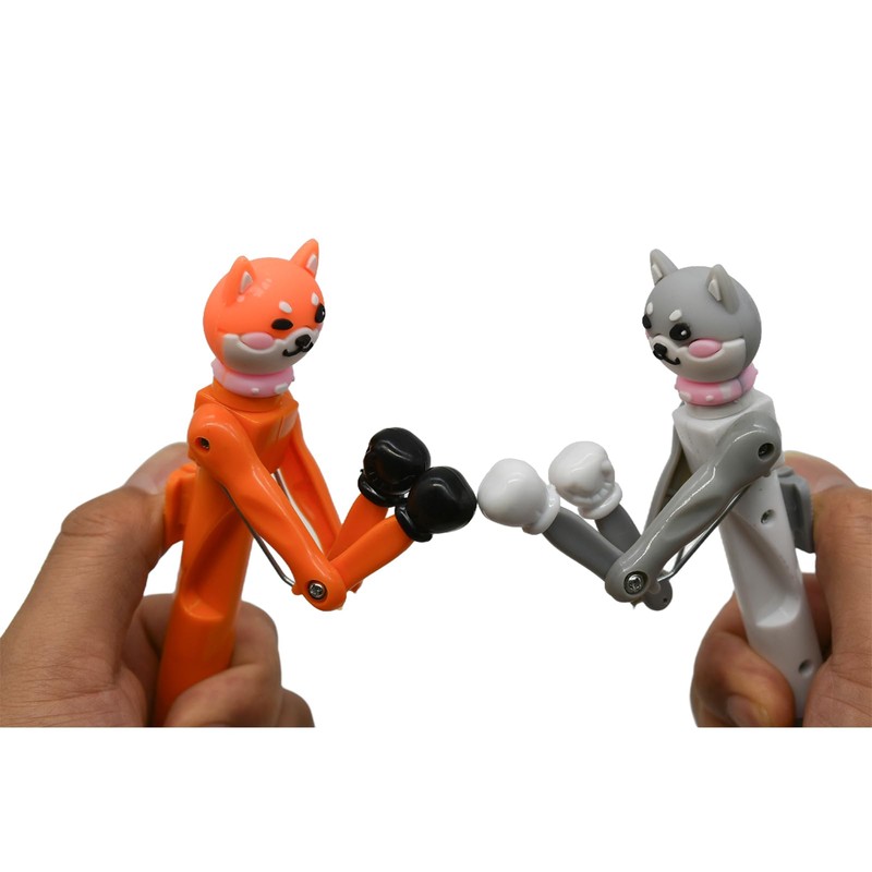 Lopenle 4 PCS Cool Boxing Cat Pens Funny Catty Ballpoint