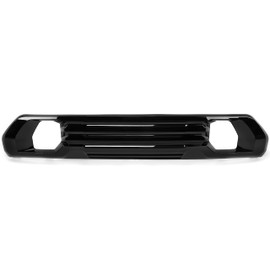 Kojem Front Lower Grille Plate Bumper Filler Compatible with 2019-2021 GMC Sierra 1500 AT4 / Denali Black Painted