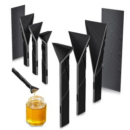 WEILAOK 3-in-1 Flat Measuring Spoon, Measuring Spoons, Measuring Spoon Set, Adjustable Measuring Spoon, Multifunctional Measuring Spoon for Cooking, Baking, Liquid Ingredients, Coffee etc., 6