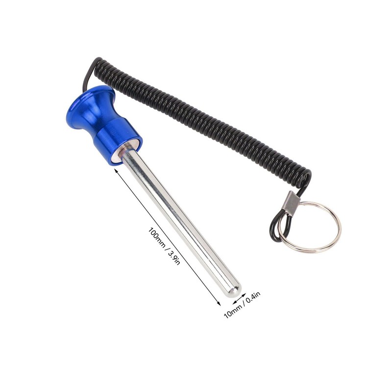Gym Weight Stack Pin with Lanyard Enhanced Security Selector Lock