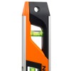 Keson Torpedo Level, 9-Inch, Magnetic, Black/Orange