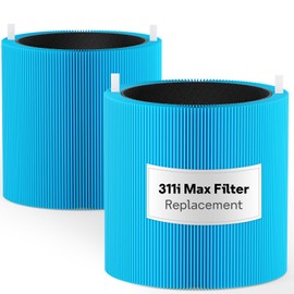 Leemone Blue Pure 311i Max AllergenBlock Replacement Filter Compatible with Blue Pure 311i Max Air Purifier, Activated Carbon Filter,2 Pack