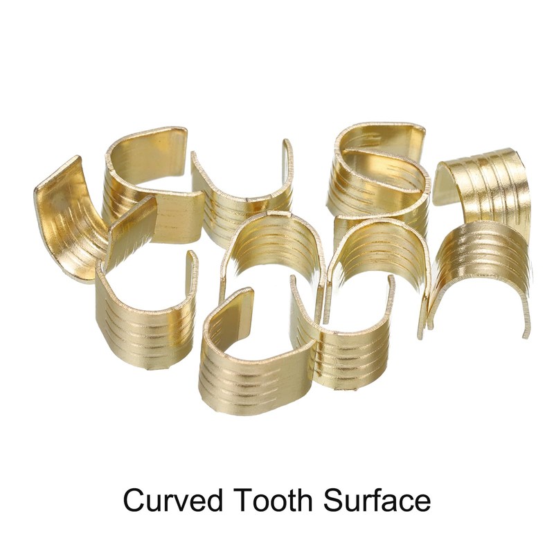 QUARKZMAN Pack of 12 Belt Clips 2GT Copper Buckle, Wire