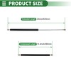 Motoforti Universal Lift Supports Struts Window Toolbox Gas Springs 25inch/635mm