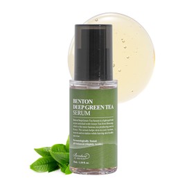 BENTON Deep Green Tea Serum 30ml (1.01 fl.oz.)_new - Nourishing & Hydrating Facial Serum for Oily and Sensitive Skin, Skin Soothing