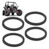 4PCS Silent Crossover Rings Rubber Vehicle Shock Damping Pads Replacement