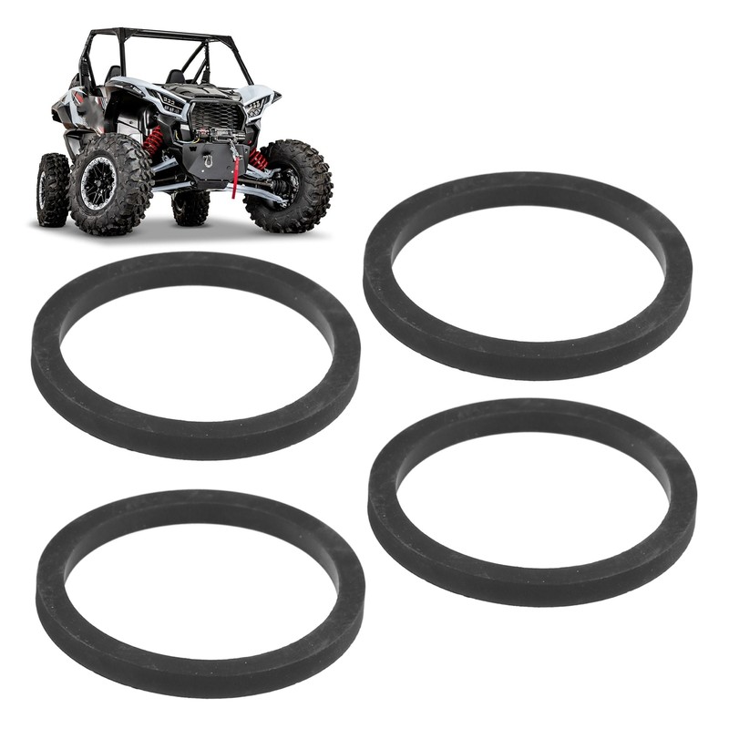 4PCS Silent Crossover Rings Rubber Vehicle Shock Damping Pads Replacement