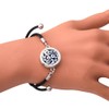 2 Packs Essential Oil Diffuser Bracelet, Stainless Steel Aromatherapy Diffuser