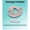 4036EL3001A Dryer Drum Felt Seal Compatible with LG Kenmore Dryers,