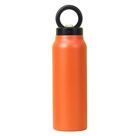 RANJOVER Navy Blue Insulated Water Bottle with Magnetic Phone Holder, Made of Stainless Steel