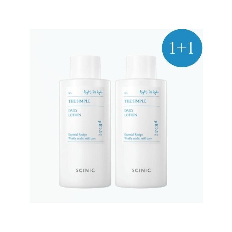Cynic Lotion The Simple Daily Lotion 260ml+260ml Single / 싸이닉