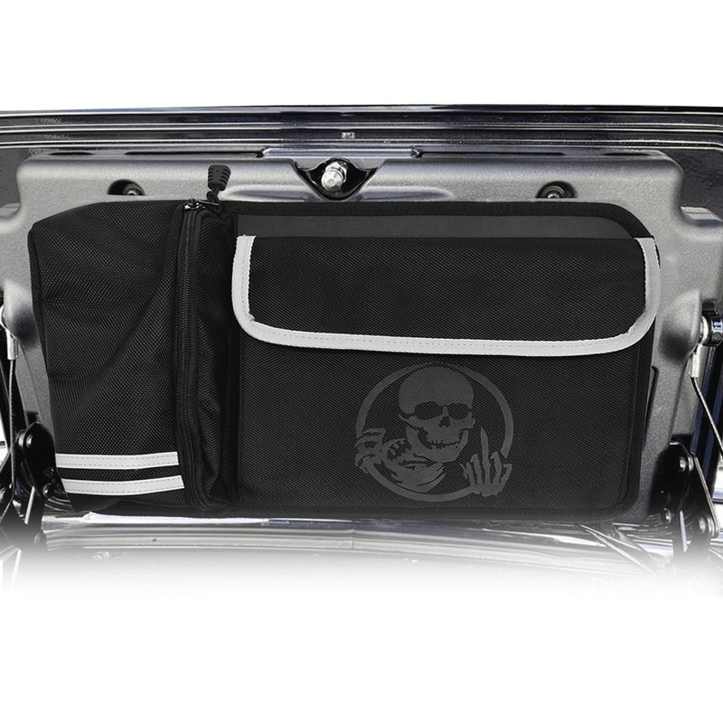 KZMPMT Trunk Lid Organizer Fits For Tri Glide Freewheeler Trike