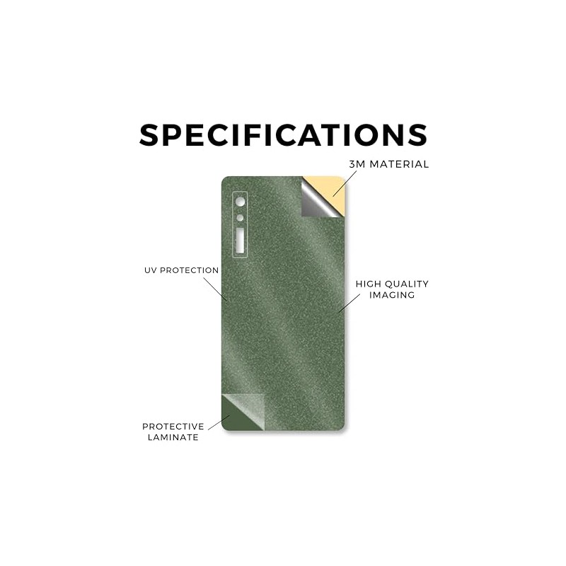 Glossy Glitter Tablet Skin Compatible with BOOX Palma 1 (2023)