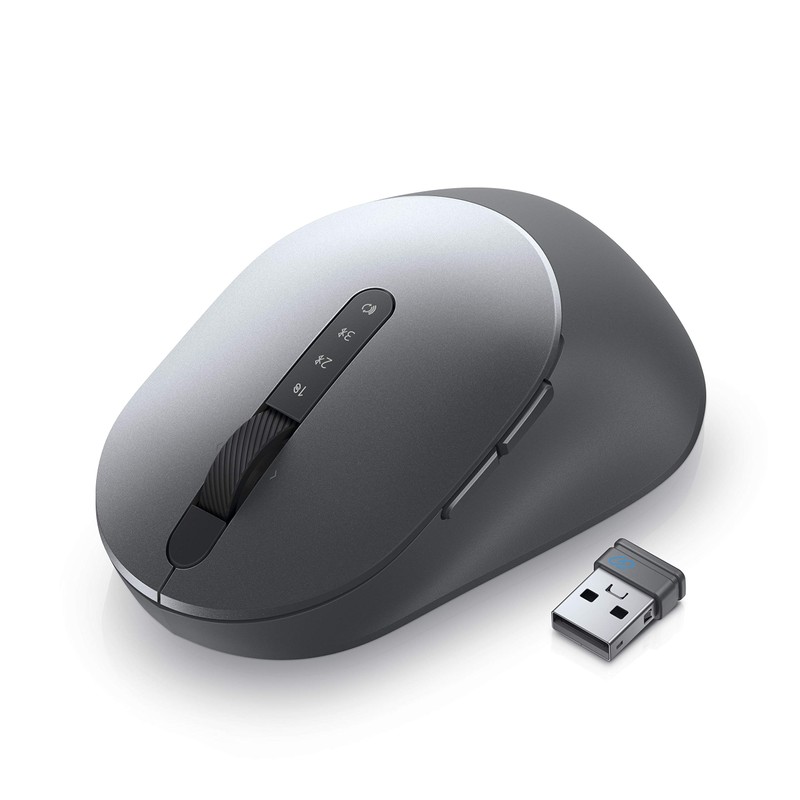DELL Multi-Device Wireless Mouse 36 Month Batter Life, Titan Gray,