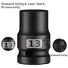 1/2 Inch Drive 13mm Shallow Impact Socket, Chrome Molybdenum Alloy