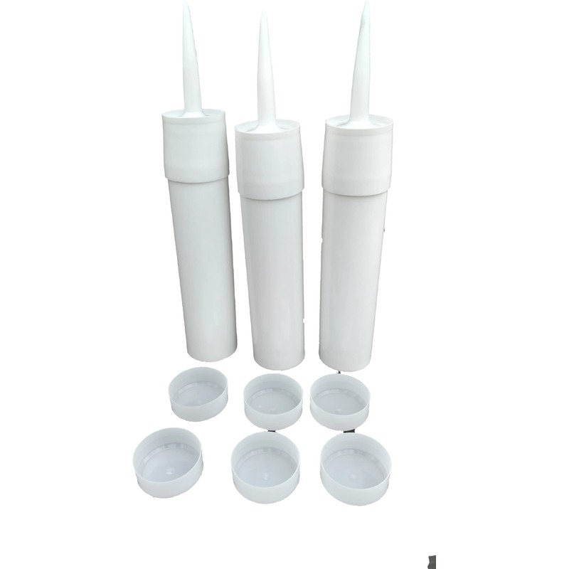 Reusable Empty Caulk Tube - REFILLABLE CAULKING Cartridge 28 oz.