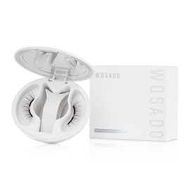 WOSADO Integrated Magnetic False Eyelashes, No.2 Natural Brown 2.0, Magnetic False Eyelashes, No Glue Required, Fluffy, No Makeup Feel, Reusable, For Thick Makeup