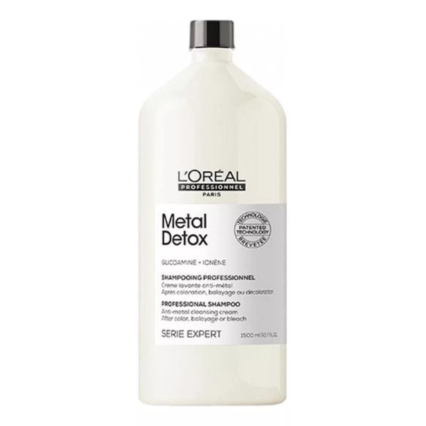 L'Oréal Professionnel Shampoo L'Oréal Professionnel Serie Expert Metal Detox Sin sulfato en botella de 1500mL por 1 unidad