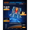 AtomBulb H7 Bulbs, 40000LM 6500K Cool White, 1:1 Mini Size,