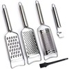 Cheese Grater Lemon Zester Grater with Handle Kitchen Grater Set